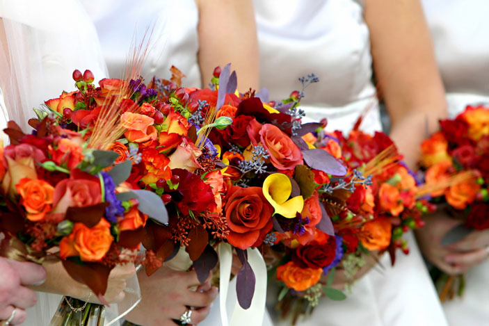 Autumn Wedding Flowers